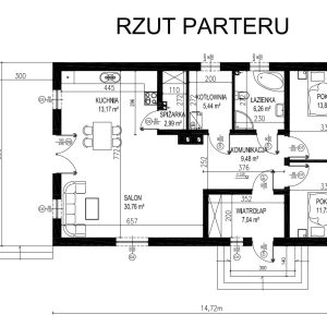 D.81 – RZUT PARTERU
