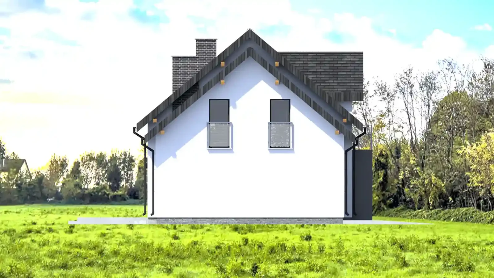 Elewacja lewa Elewacja lewa