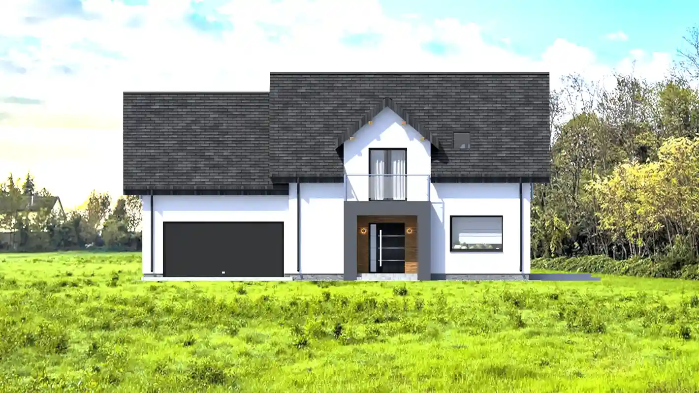 Elewacja lewa Elewacja frontowa