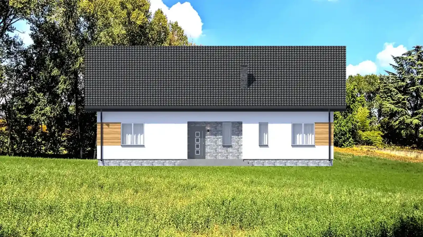 Elewacja lewa Elewacja frontowa